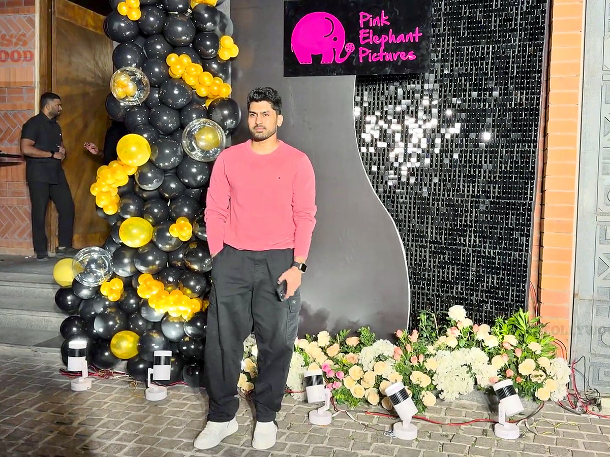 Celebrity At Niharika Konidela Pink Elephant Pictures Party11