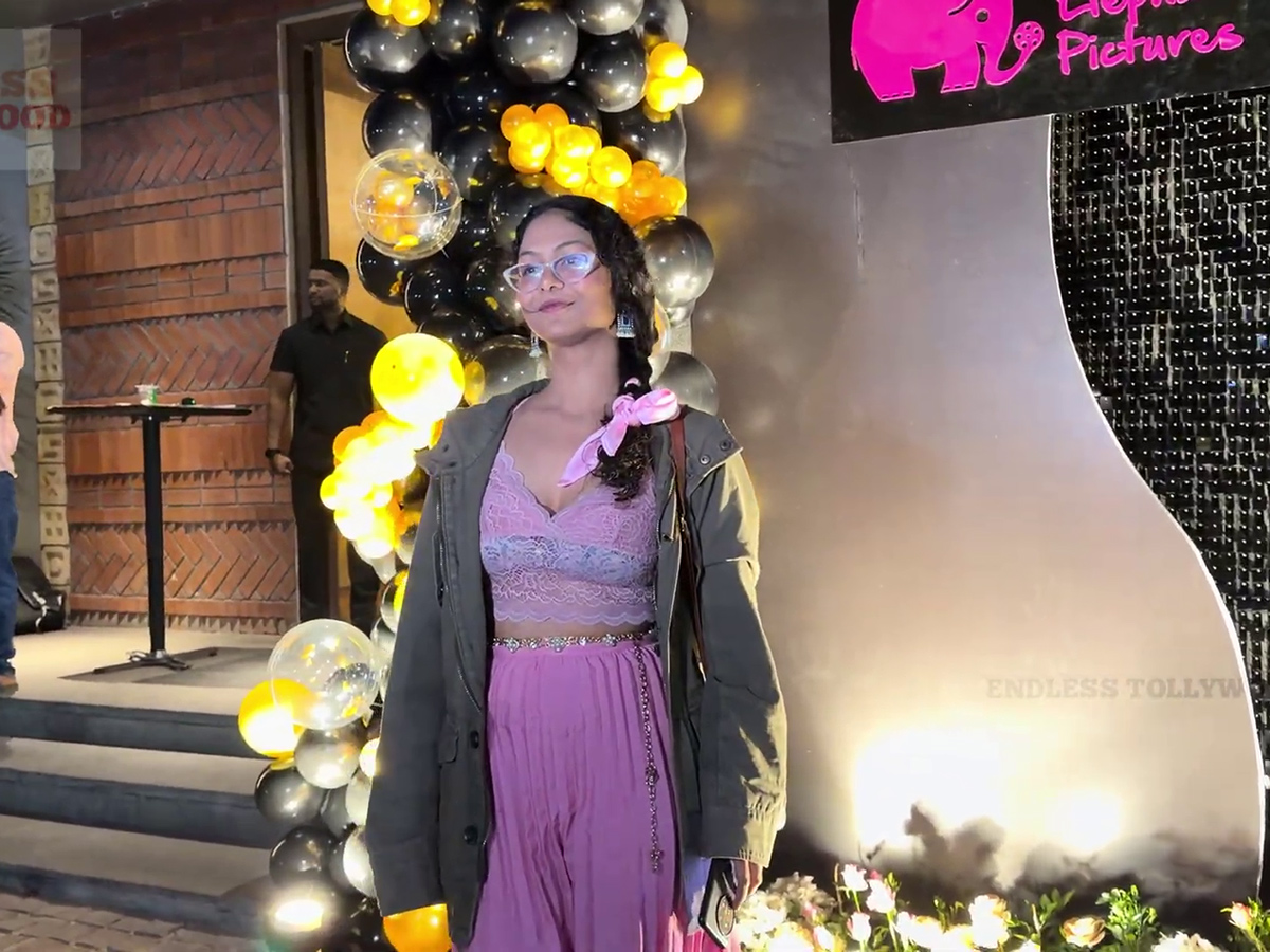 Celebrity At Niharika Konidela Pink Elephant Pictures Party13