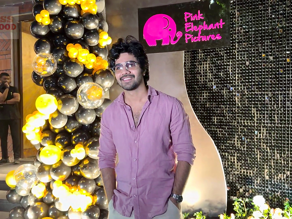 Celebrity At Niharika Konidela Pink Elephant Pictures Party16