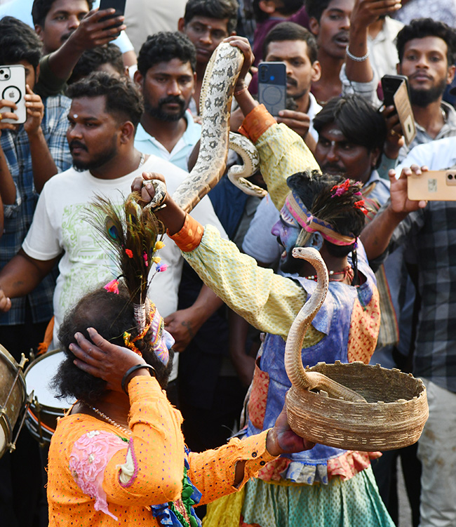 Srikakulam: The procession was magnificent Photos19