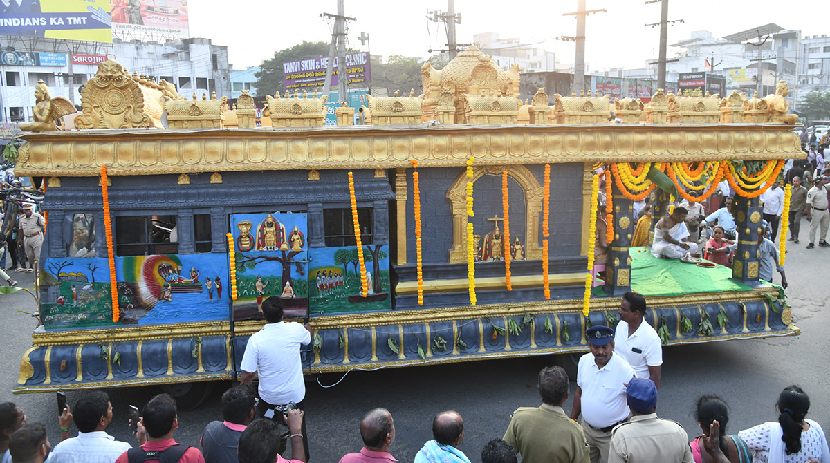 Srikakulam: The procession was magnificent Photos8