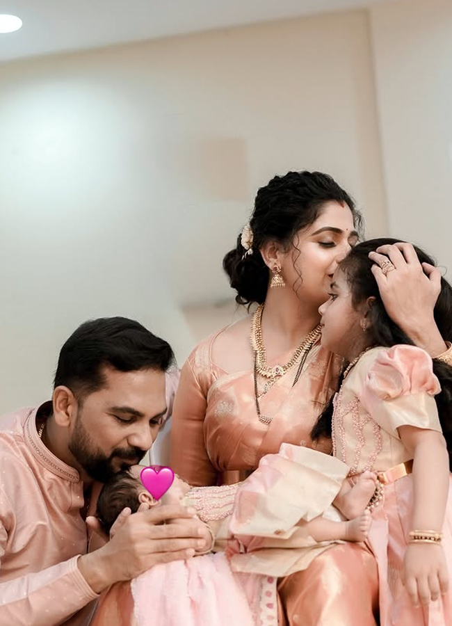 Telugu serial actress's daughter's naming ceremony (photos)14
