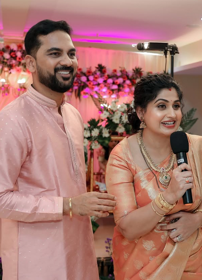 Telugu serial actress's daughter's naming ceremony (photos)7