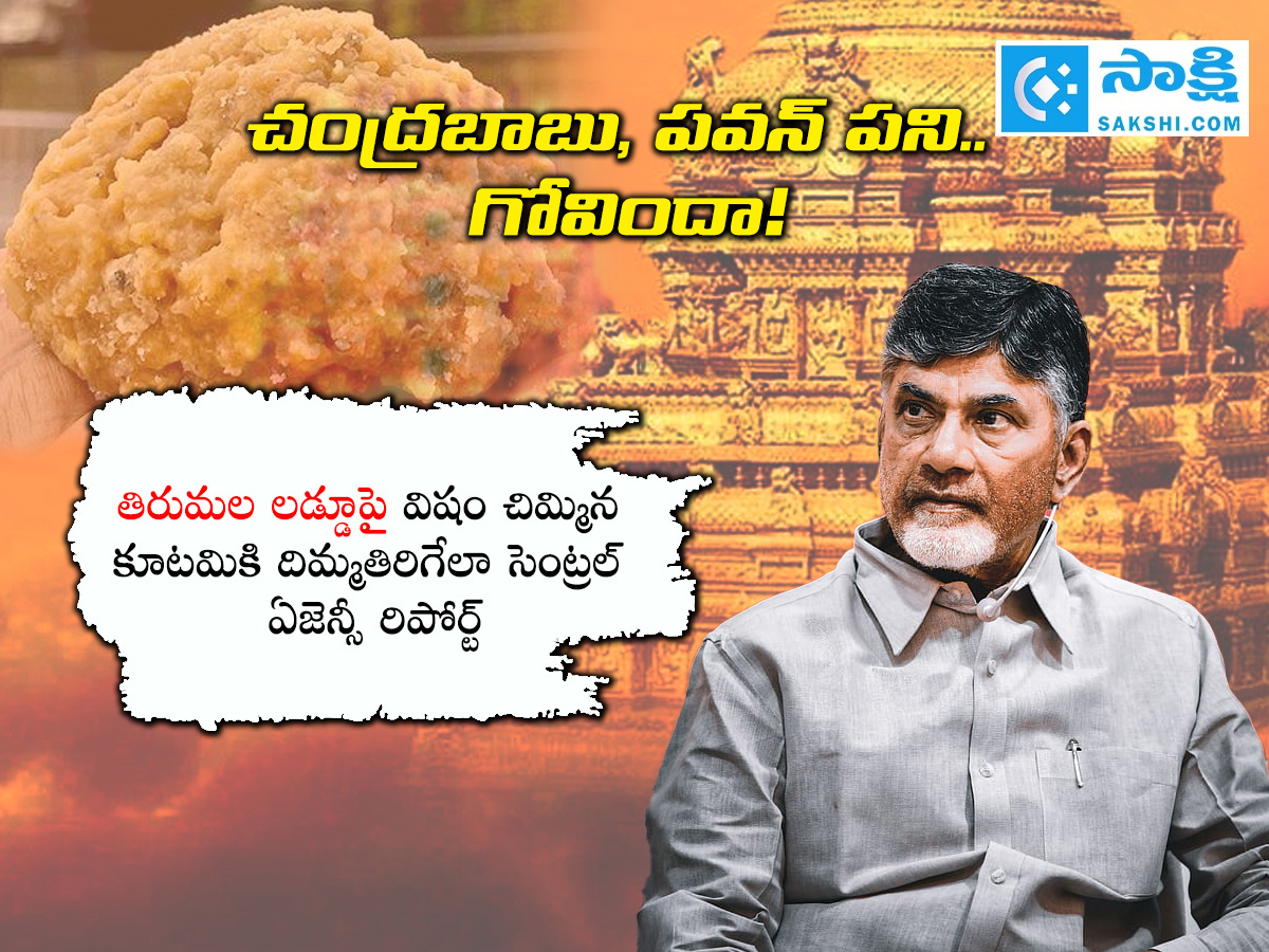 SIT Released Report On Tirupati Laddu Proving Chandrababu, Pawan Political Drama3