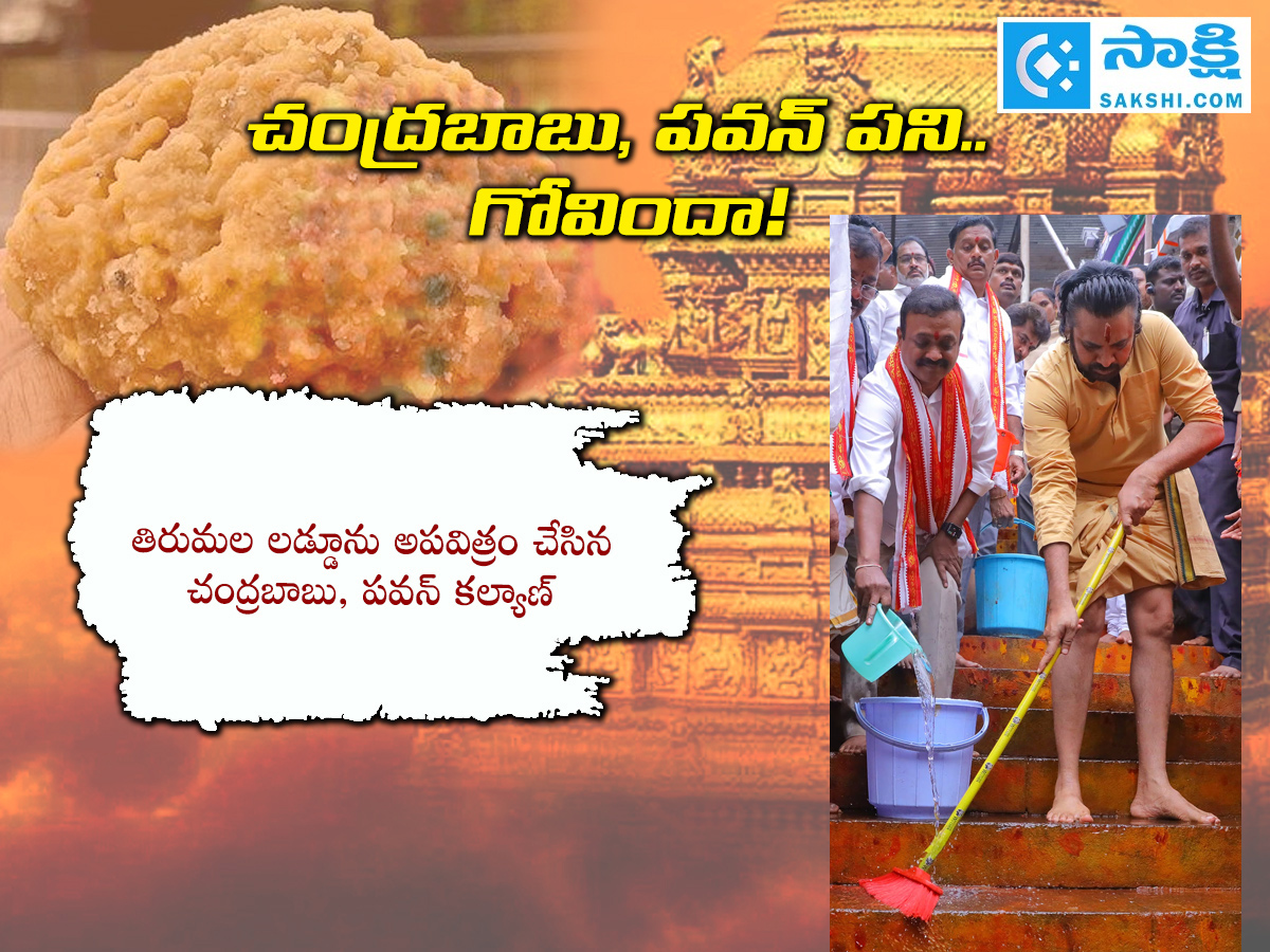 SIT Released Report On Tirupati Laddu Proving Chandrababu, Pawan Political Drama6