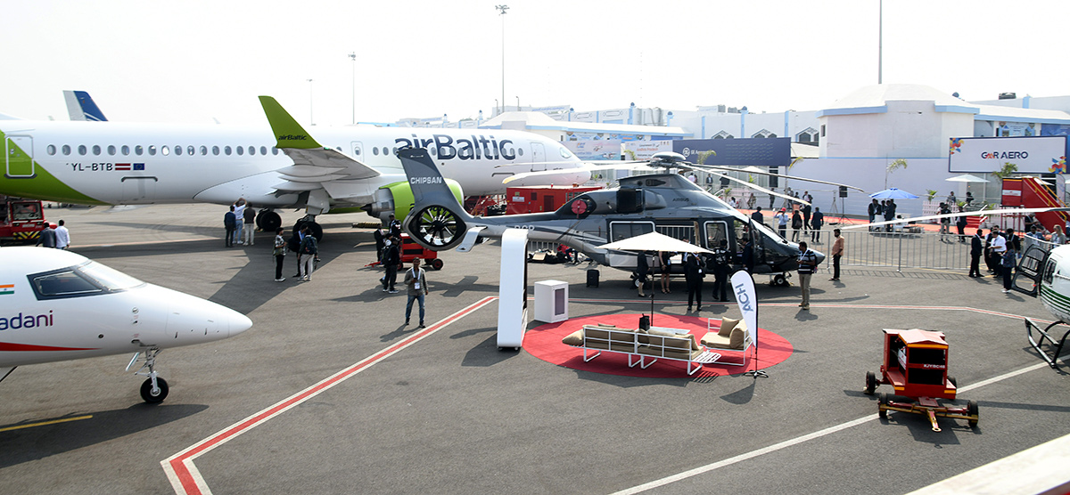Wings India 2026 inaugurated at Hyderabad Begumpet Airport19