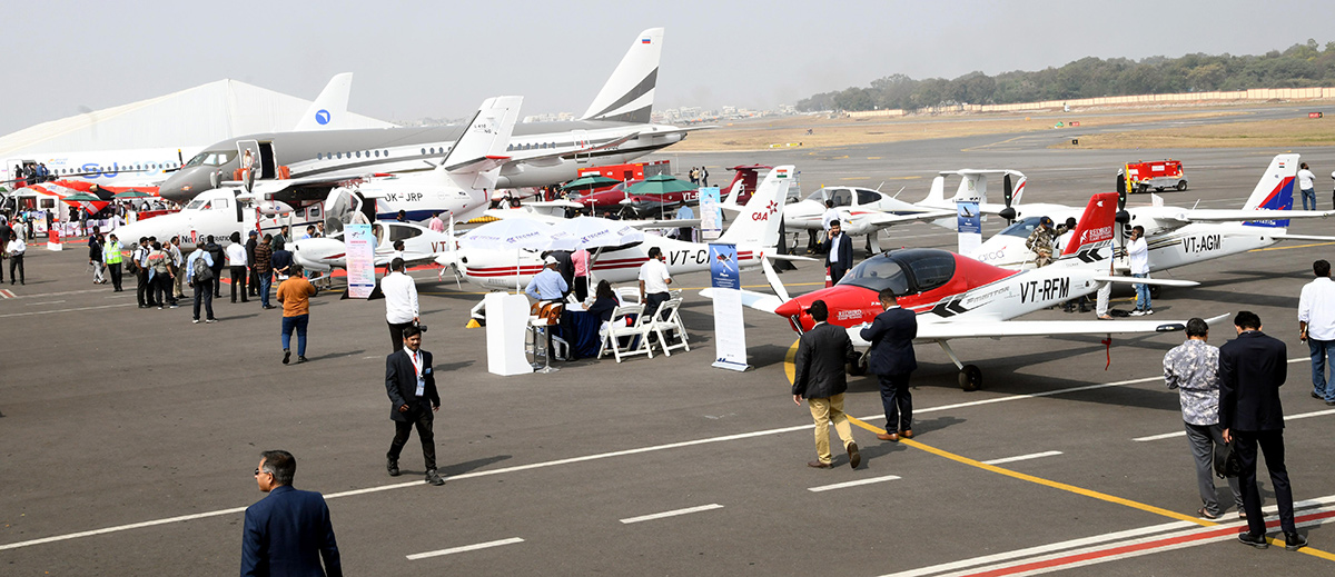 Wings India 2026 inaugurated at Hyderabad Begumpet Airport33