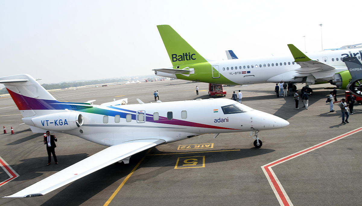 Wings India 2026 inaugurated at Hyderabad Begumpet Airport7