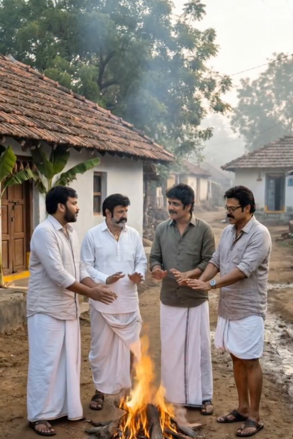 If Tollywood stars And Heroines celebrated Sankranti together? Photos2