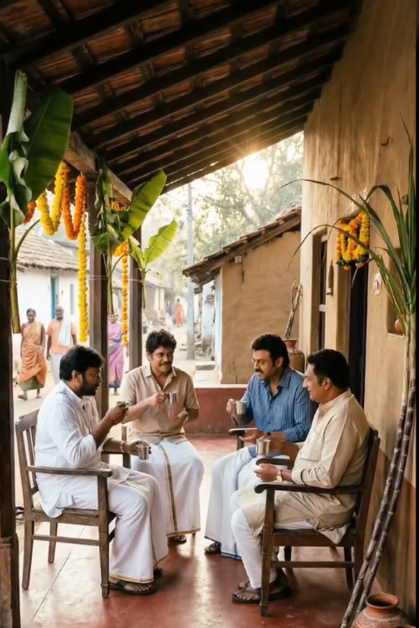 If Tollywood stars And Heroines celebrated Sankranti together? Photos6