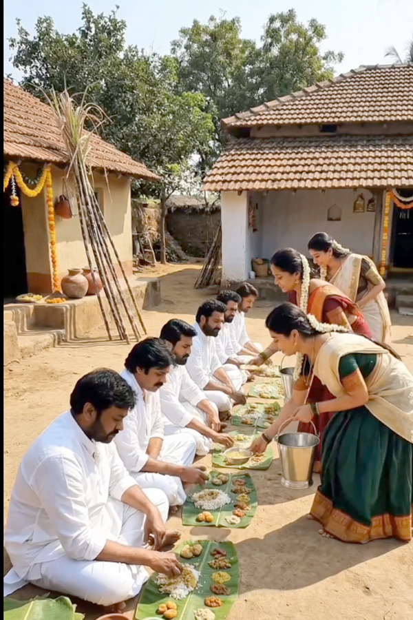 If Tollywood stars And Heroines celebrated Sankranti together? Photos8