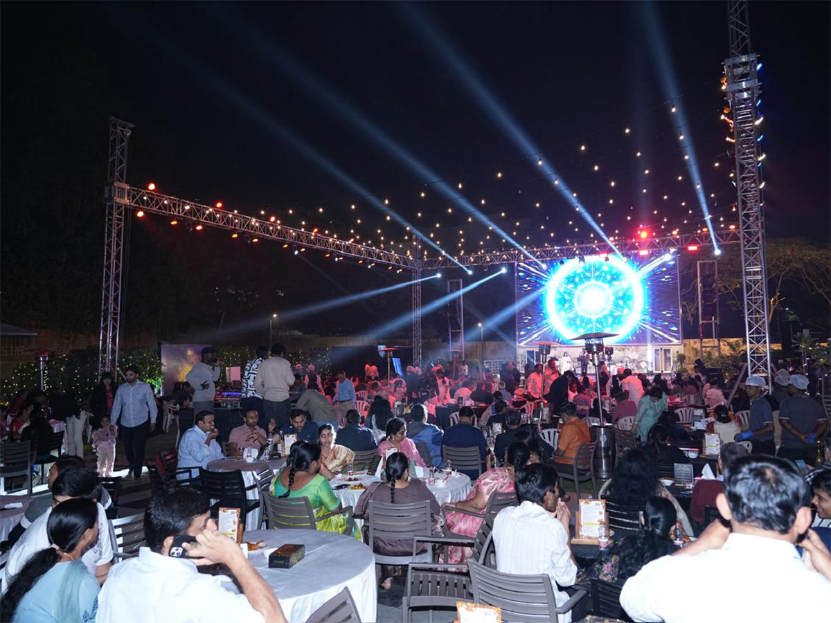 New Year celebrations were held grandly in the MLA Colony3