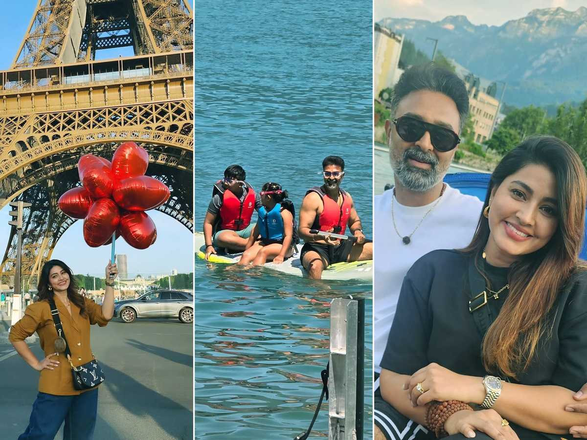 Actress Sneha in Paris Viral Photos1