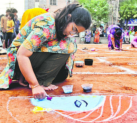 రంగవల్లులు సాంస్కృతిక ప్రతీకలు3