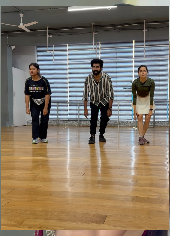 ashika ranganath new movie song reharsals goes to viral photos13