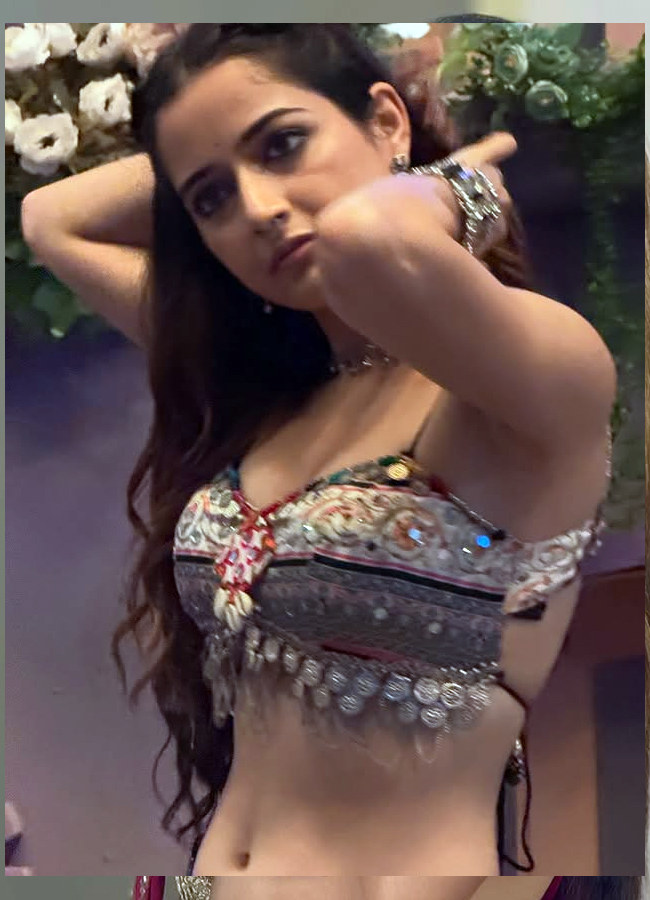 ashika ranganath new movie song reharsals goes to viral photos4