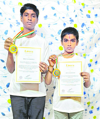 లిమ్కా బుక్‌లోకి అన్నదమ్ముల ‘కిక్స్‌’2