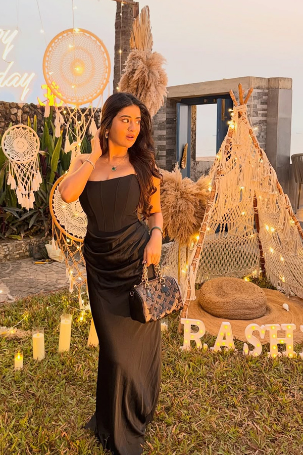 Actress Raashi Birthday celebration on The Beach In Goa Photos3