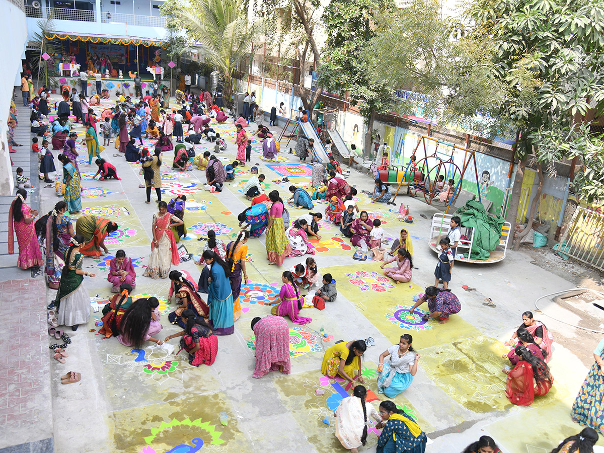 Sankranthi 2026 : Muggulu Competition Sakshi News10