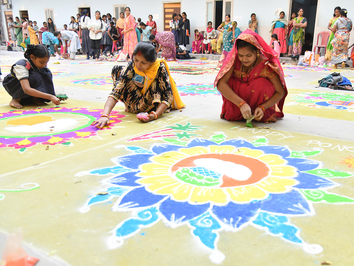 Sankranthi 2026 : Muggulu Competition Sakshi News13