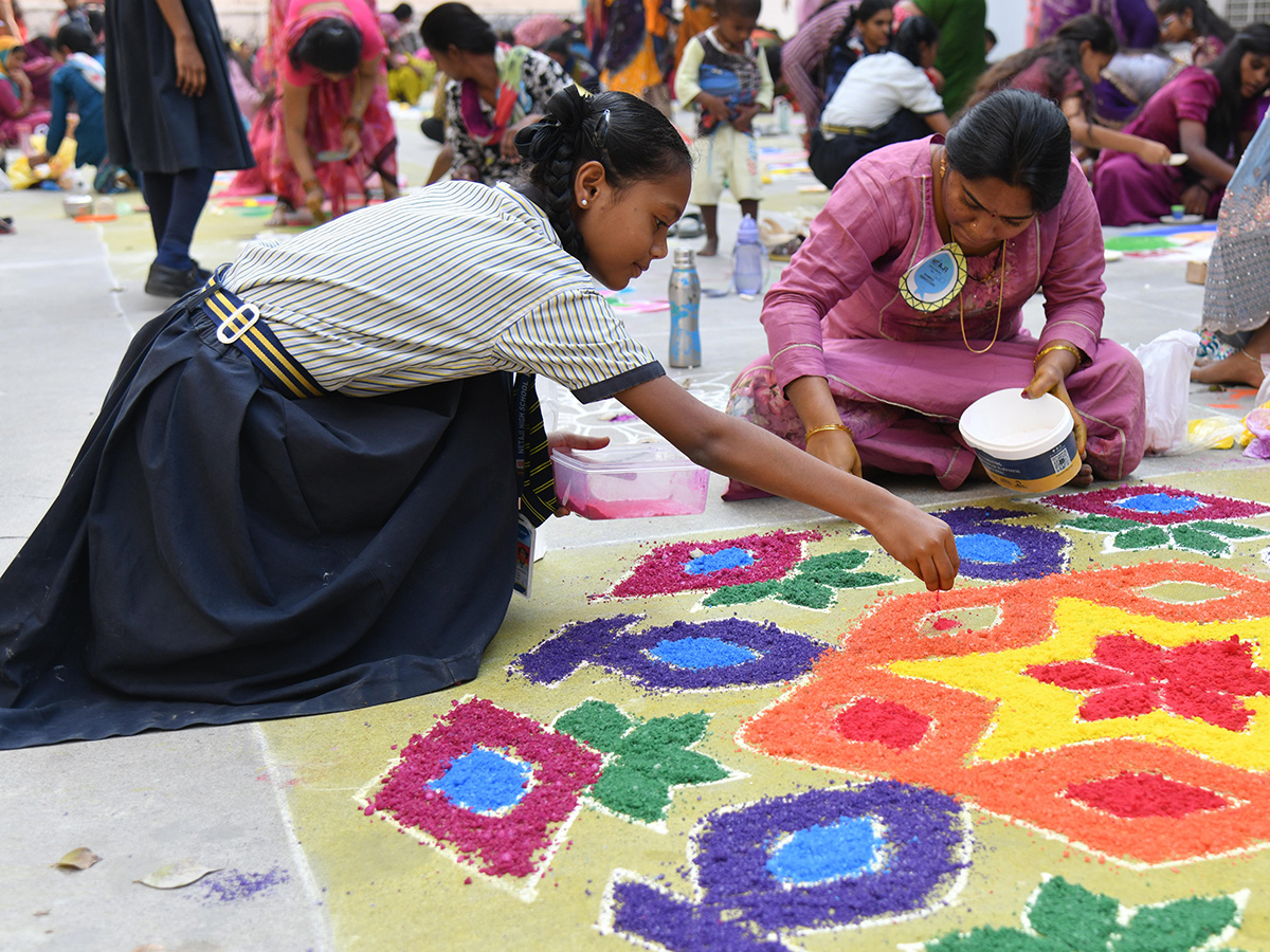 Sankranthi 2026 : Muggulu Competition Sakshi News2