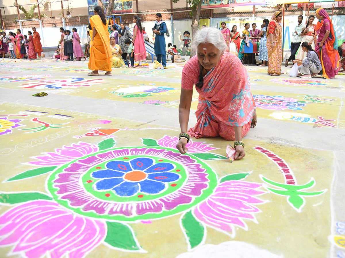 Sankranthi 2026 : Muggulu Competition Sakshi News21