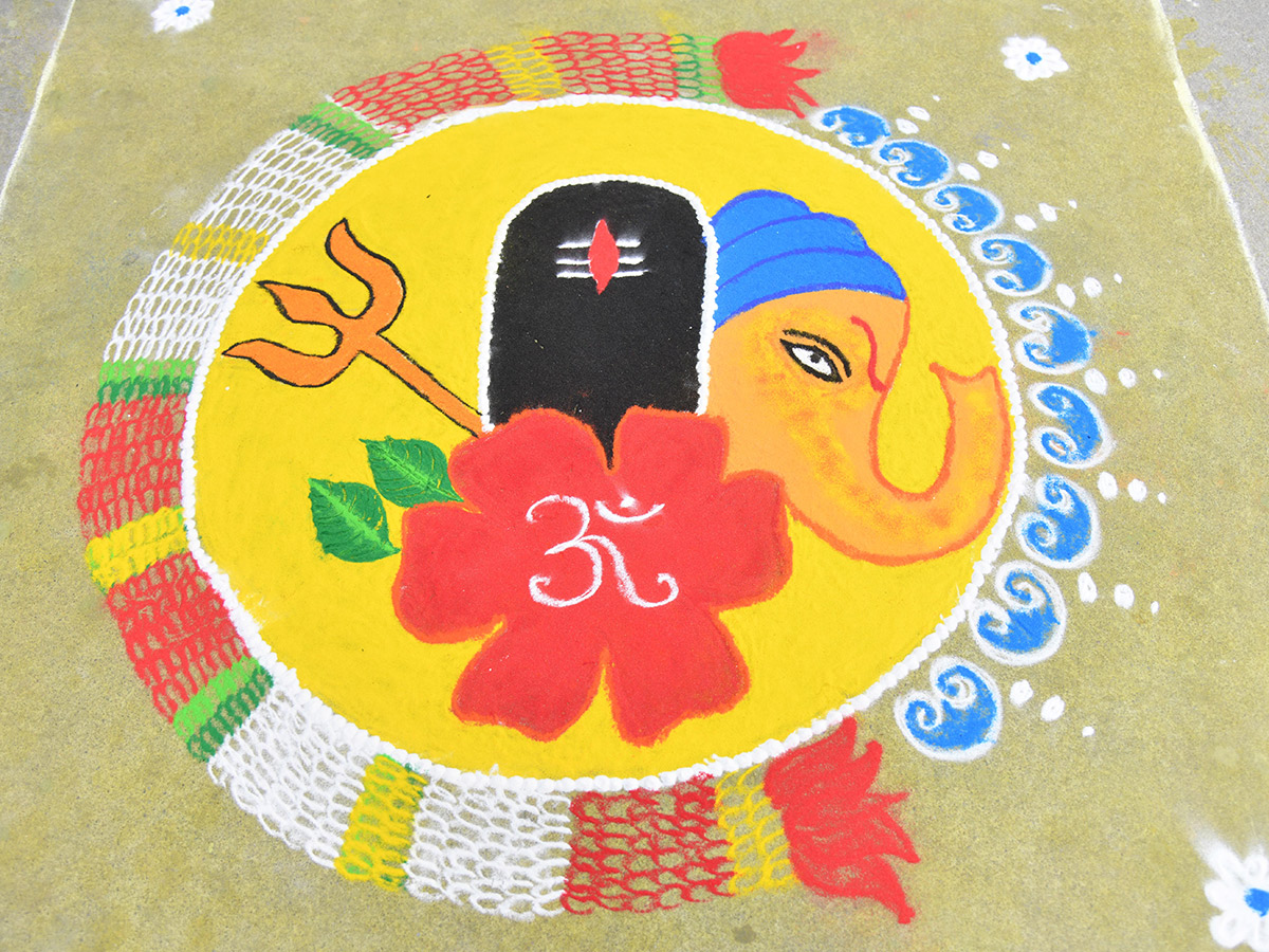 Sankranthi 2026 : Muggulu Competition Sakshi News23