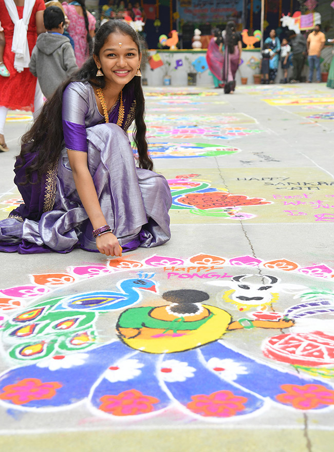 Sankranthi 2026 : Muggulu Competition Sakshi News28