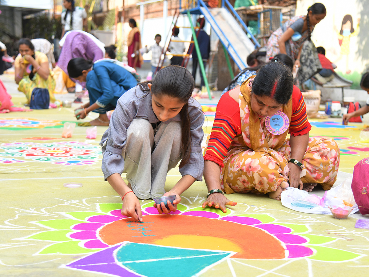 Sankranthi 2026 : Muggulu Competition Sakshi News3