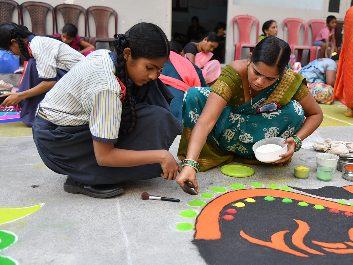 Sankranthi 2026 : Muggulu Competition Sakshi News4