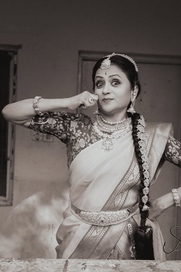 Anchor Suma In Mayabazar Savitri Look Photos5