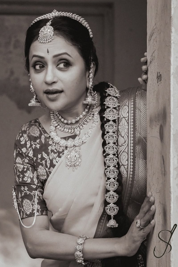 Anchor Suma In Mayabazar Savitri Look Photos8