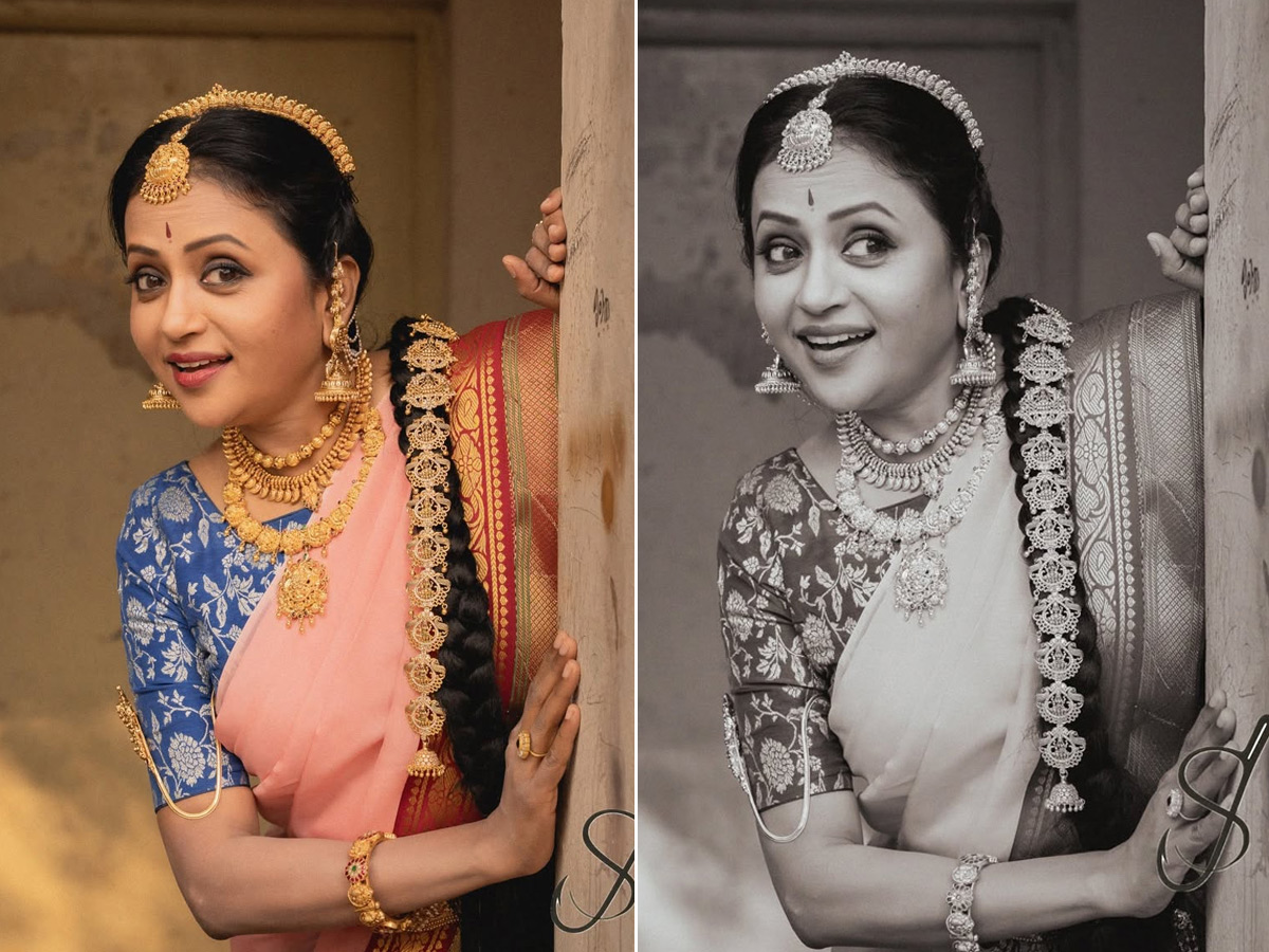 Anchor Suma In Mayabazar Savitri Look Photos1