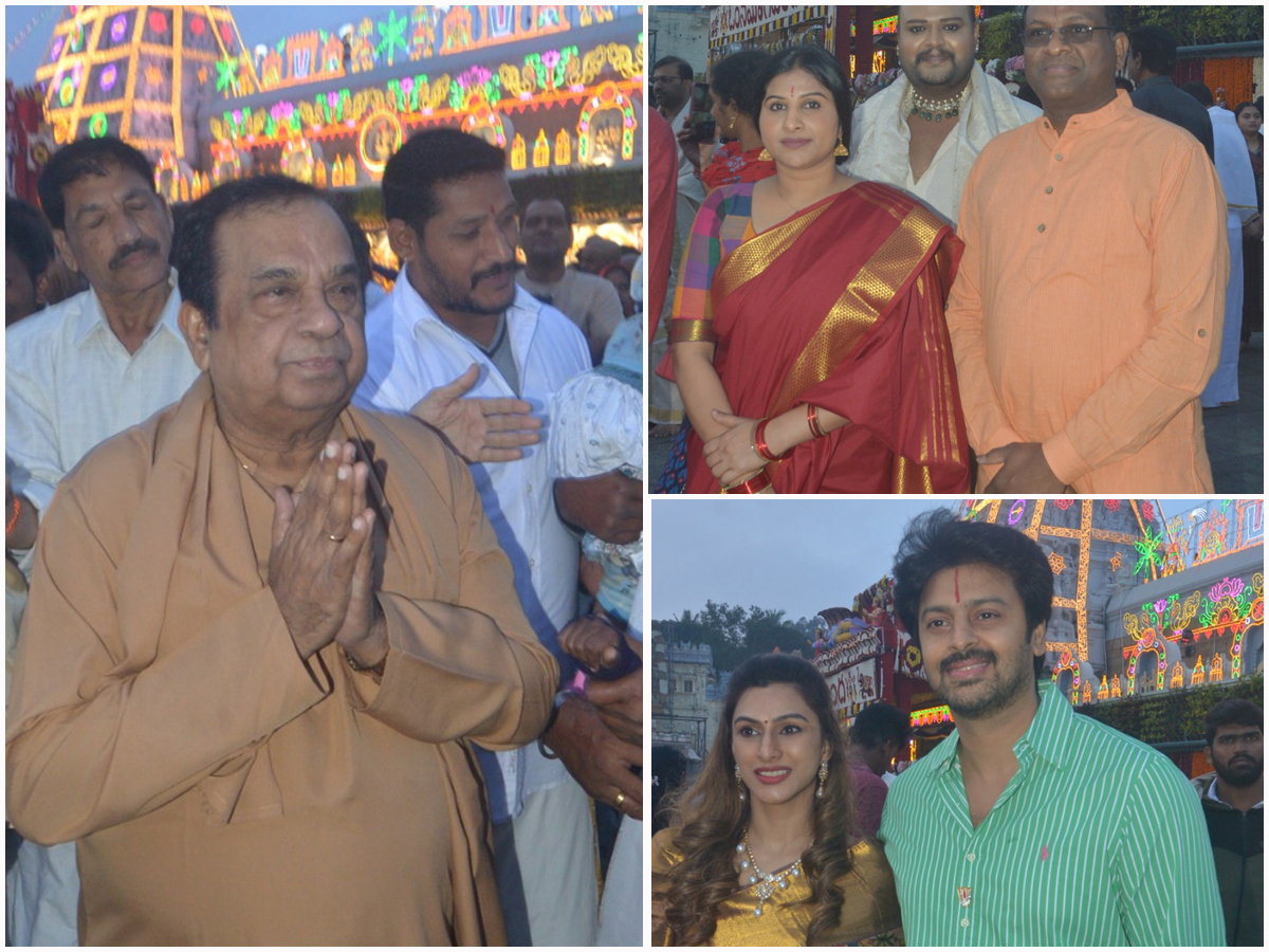 Celebrities Visited Tirumala Srivari Temple Photos1
