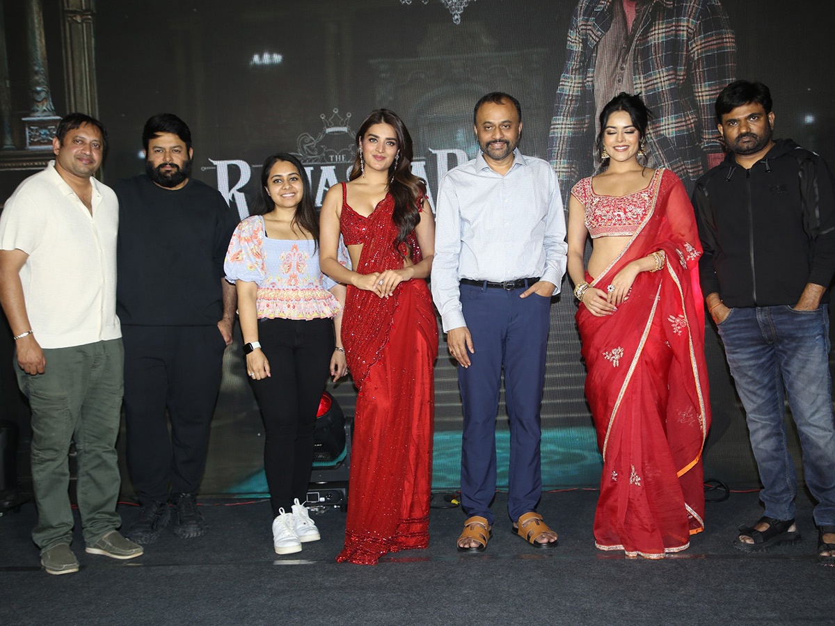 Prabhas The Raja Saab Release Movie Press Meet Photos5