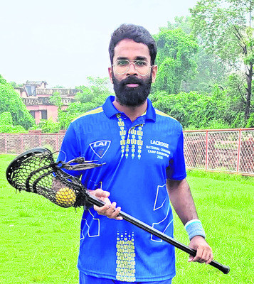  ఆసియా లాక్రోస్‌ క్రీడలకు జిల్లా క్రీడాకారుడు 
2