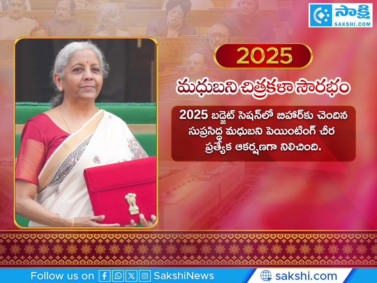 Nirmala Sitharaman Budget 2026 Sarees Special Year Wise Highlights10