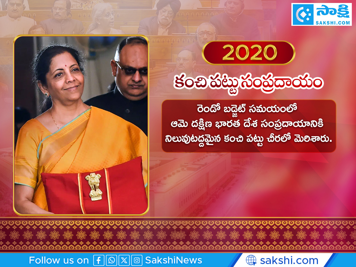 Nirmala Sitharaman Budget 2026 Sarees Special Year Wise Highlights4