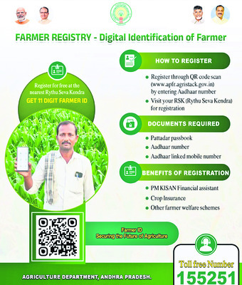 ఫార్మర్‌ రిజిస్ట్రీ లేకుంటే.. పీఎం కిసాన్‌ కట్‌..! 1
