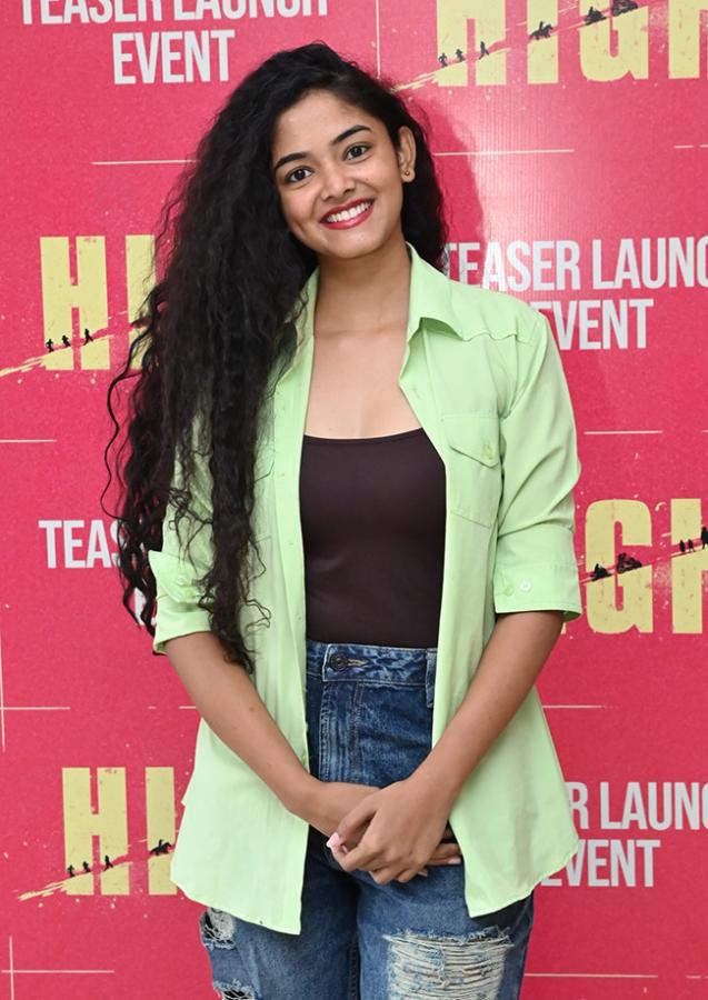 ‘హై’ మూవీ టీజర్‌ లాంచ్‌ ఈవెంట్‌ (ఫొటోలు) | HIGH Movie Teaser Launch ...