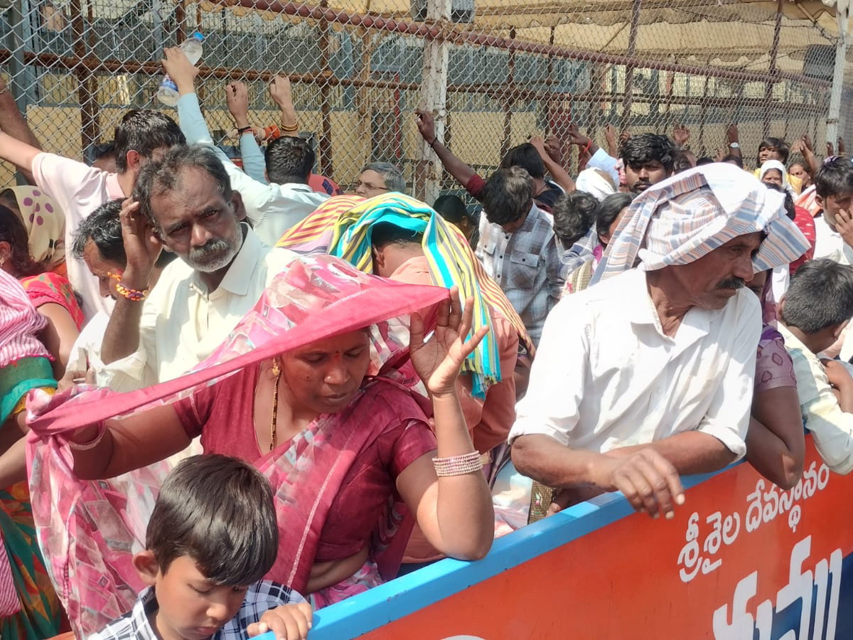 Maha Shivaratri 2026 : Siva Swamy Protest at Srisailam Temple12