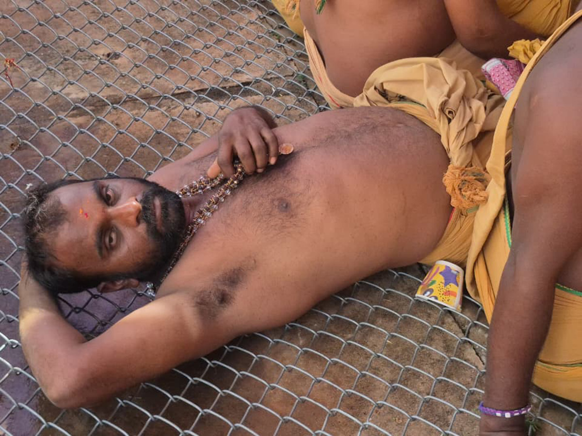 Maha Shivaratri 2026 : Siva Swamy Protest at Srisailam Temple19