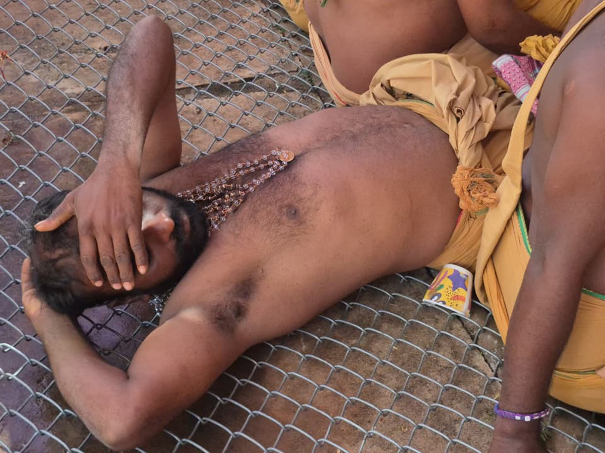 Maha Shivaratri 2026 : Siva Swamy Protest at Srisailam Temple20