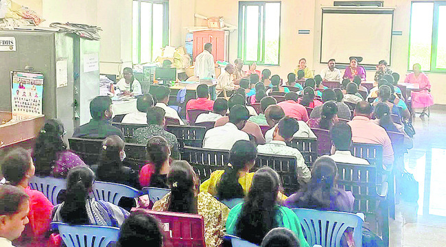 మహాశివరాత్రి    జాతర ఏర్పాట్లు పరిశీలన1