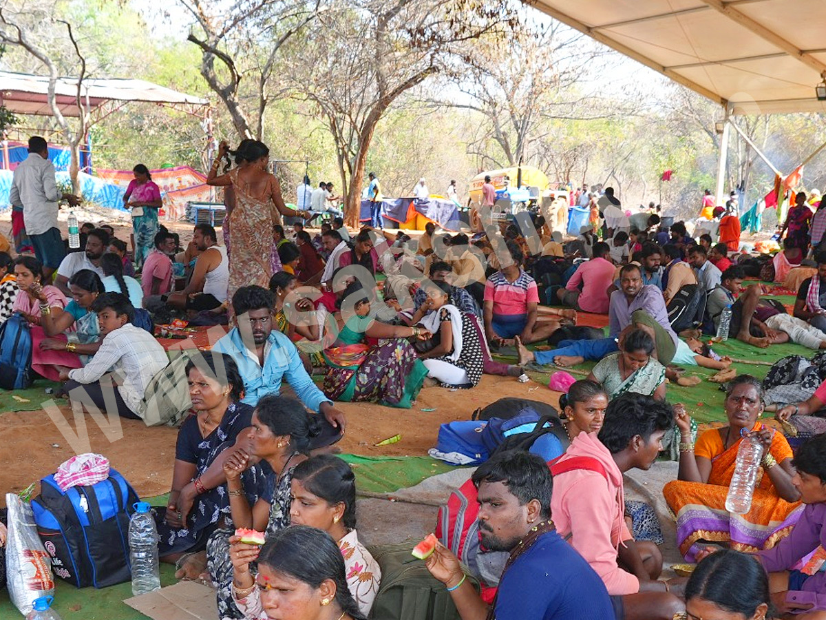 Devotees walking To Srisailam on the occasion of Shivaratri Festival PHotos14