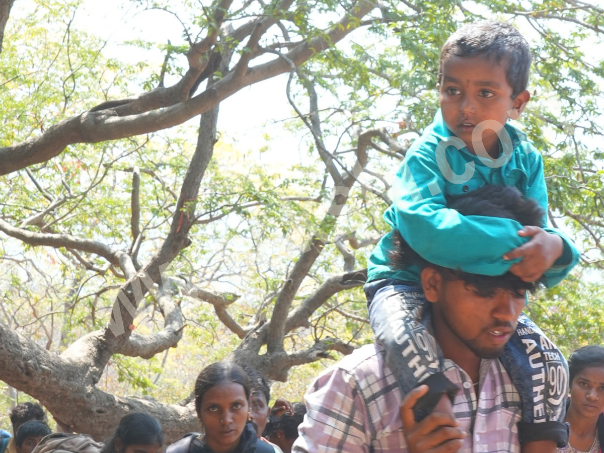 Devotees walking To Srisailam on the occasion of Shivaratri Festival PHotos4