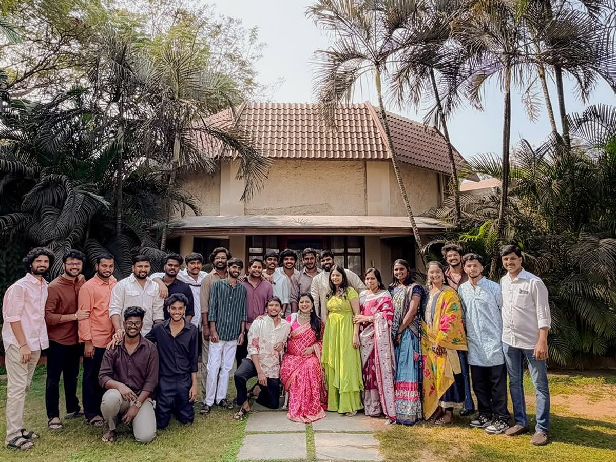 Shiva Jyothi In Her Brother engagement Beautiful Clicks Photos6