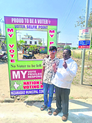 కార్పొరేషన్‌లో 59.12 శాతం పోలింగ్‌ 14