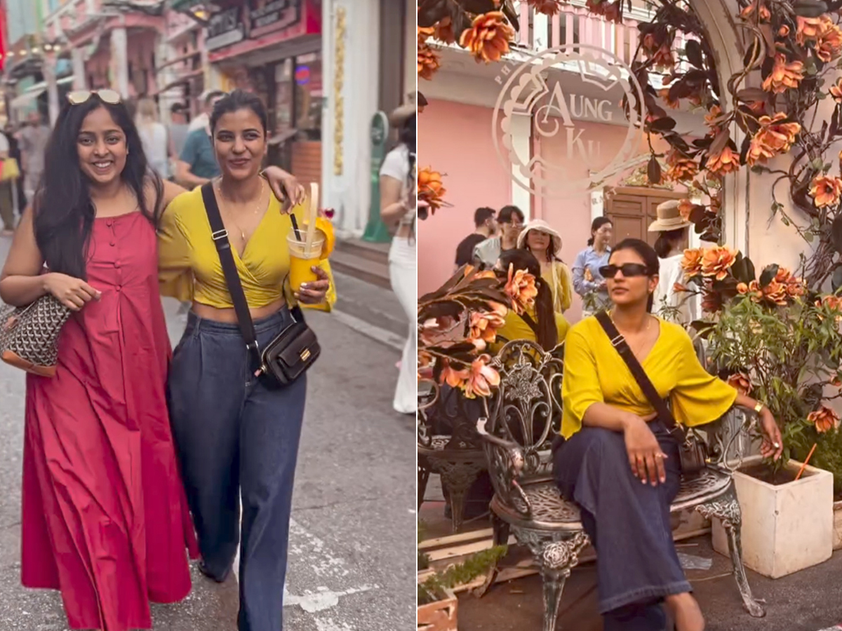 Aishwarya shares a glimpse from Old Town Phuket Photos1