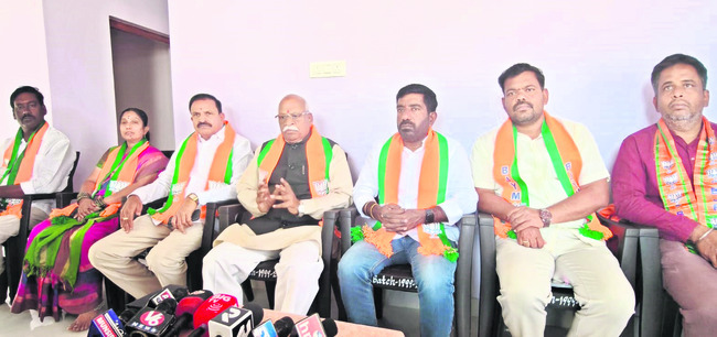 బీజేపీ విజయం ఖాయం 
1